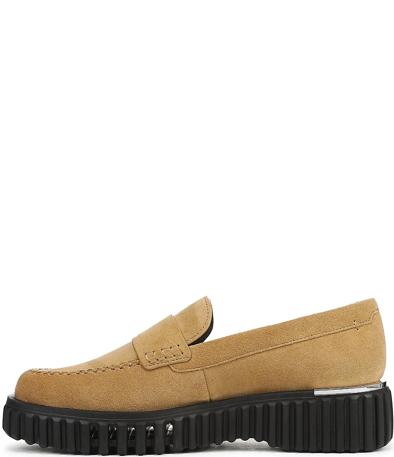 Franco Sarto Flex Roma Suede Loafers