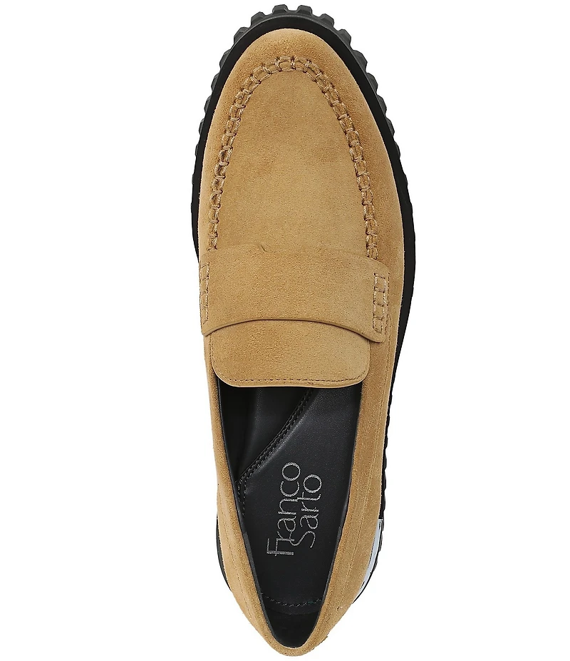Franco Sarto Flex Roma Suede Loafers