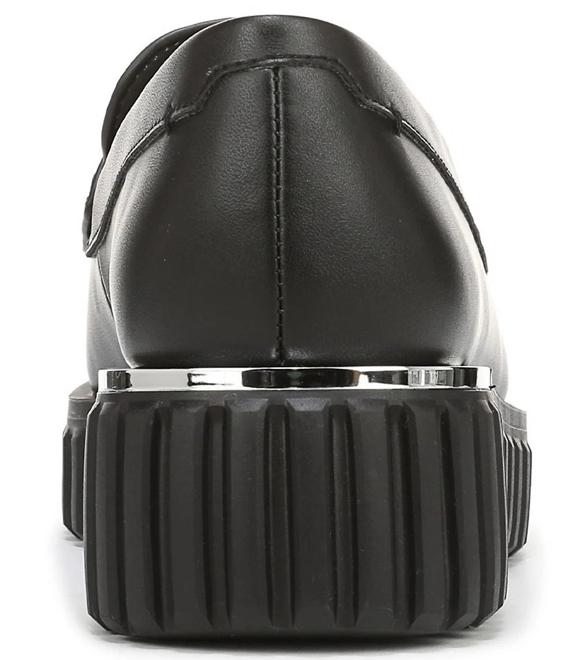 Franco Sarto Flex Roma 2 Leather Leopard Print Calf Hair Loafers