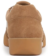 Franco Sarto Flex Sienna Suede Gum Sole Sneakers