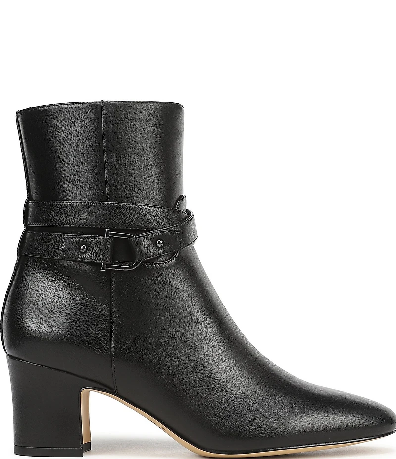 Franco Sarto Flexa Caden Leather Block Heel Booties