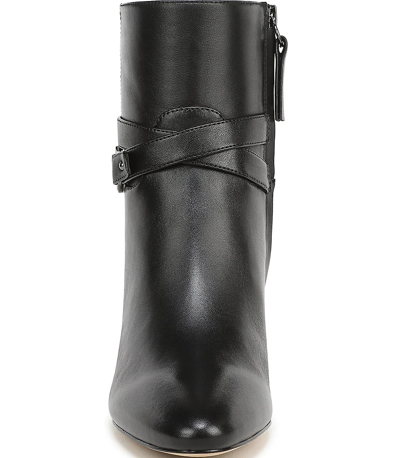 Franco Sarto Flexa Caden Leather Block Heel Booties