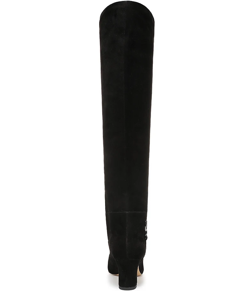 Franco Sarto Flexa Coley Suede Over the Knee Boots
