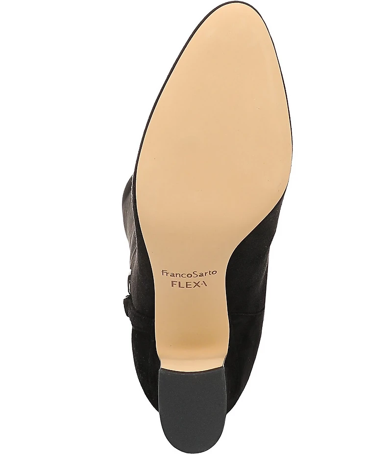 Franco Sarto Flexa Coley Suede Over the Knee Boots