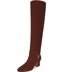 Franco Sarto Flexa Coley Suede Over the Knee Boots