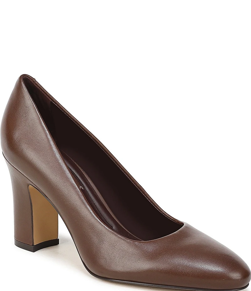 Franco Sarto Flexa Junia Leather Pointed Toe Pumps