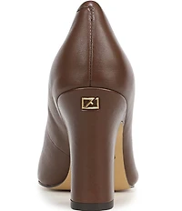 Franco Sarto Flexa Junia Leather Pointed Toe Pumps