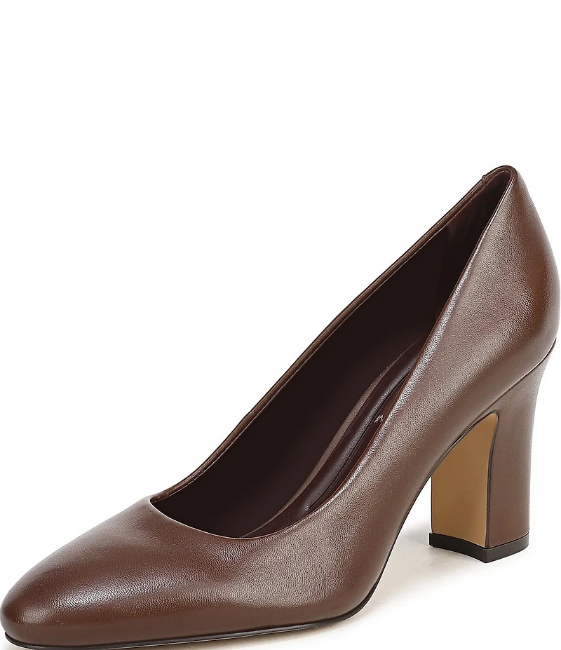 Franco Sarto Flexa Junia Leather Pointed Toe Pumps