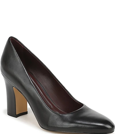 Franco Sarto Flexa Junia Leather Pointed Toe Pumps