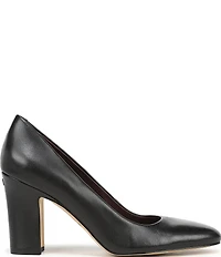 Franco Sarto Flexa Junia Leather Pointed Toe Pumps