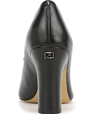 Franco Sarto Flexa Junia Leather Pointed Toe Pumps