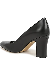 Franco Sarto Flexa Junia Leather Pointed Toe Pumps