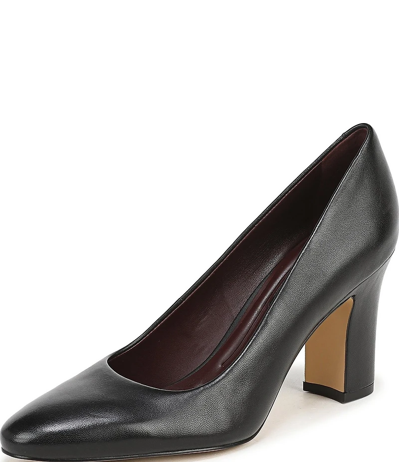 Franco Sarto Flexa Junia Leather Pointed Toe Pumps