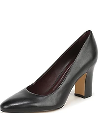 Franco Sarto Flexa Junia Leather Pointed Toe Pumps