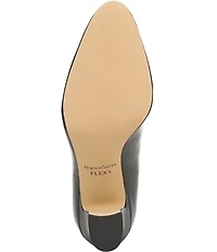 Franco Sarto Flexa Junia Leather Pointed Toe Pumps