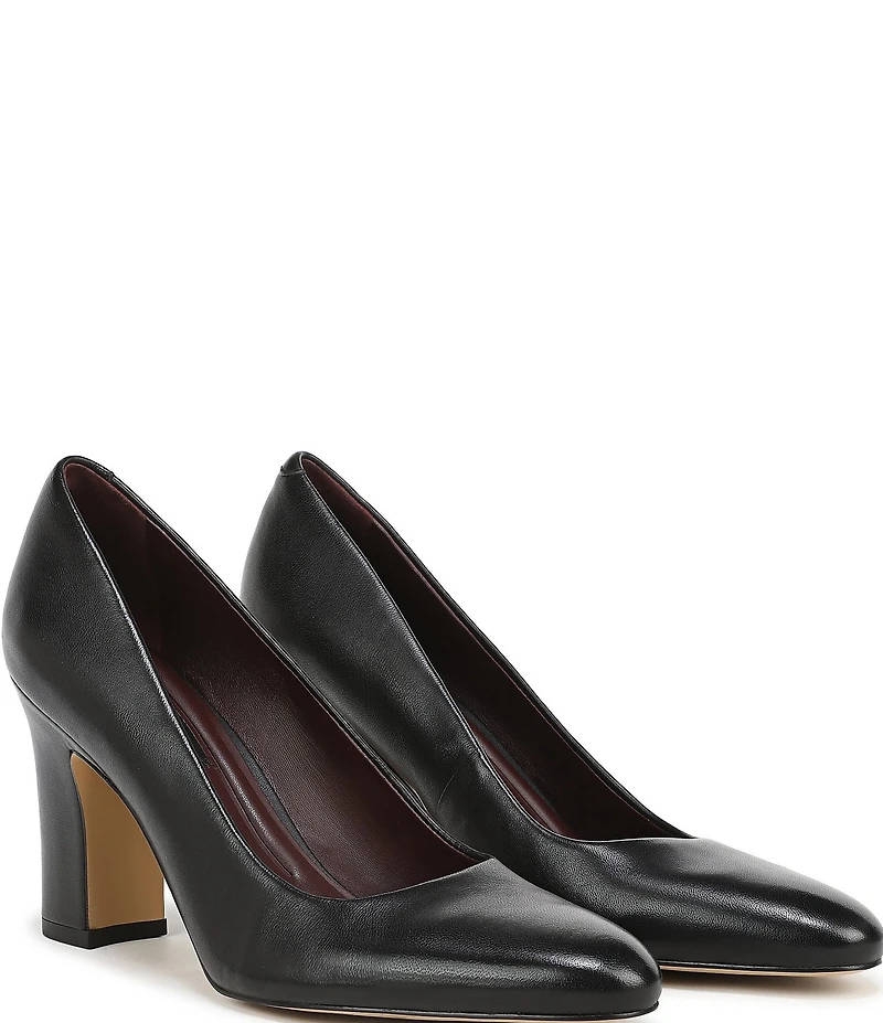 Franco Sarto Flexa Junia Leather Pointed Toe Pumps