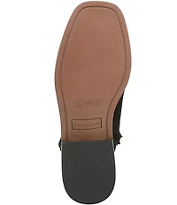 Franco Sarto Gillian Suede Buckle Hardware Booties