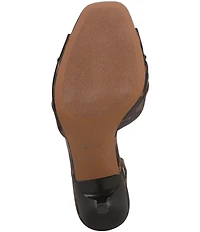 Franco Sarto Gogia Leopard Print Slingback Dress Sandals