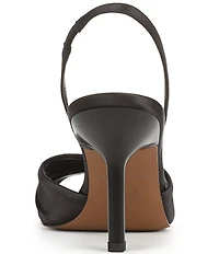 Franco Sarto Gogia Satin Slingback Dress Sandals