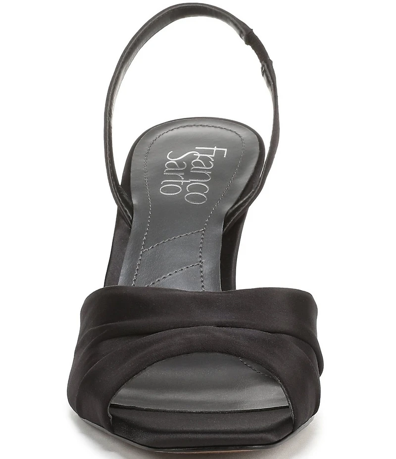 Franco Sarto Gogia Satin Slingback Dress Sandals