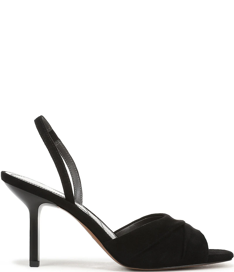 Franco Sarto Gogia Suede Slingback Dress Sandals
