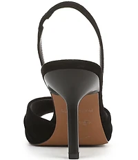 Franco Sarto Gogia Suede Slingback Dress Sandals