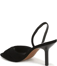 Franco Sarto Gogia Suede Slingback Dress Sandals