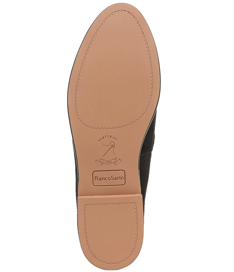Franco Sarto Hartlie Suede Tassel Loafers