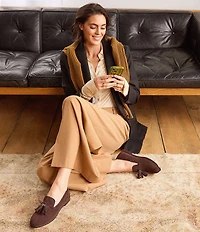 Franco Sarto Hartlie Suede Tassel Loafers