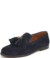 Franco Sarto Hartlie Suede Tassel Loafers