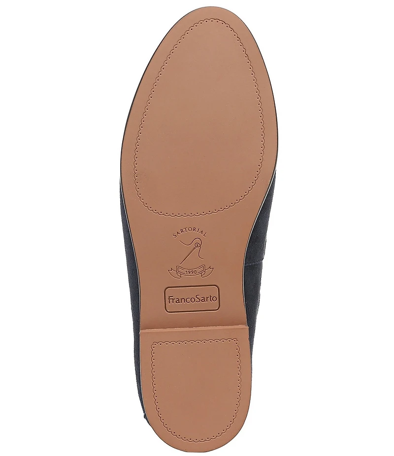 Franco Sarto Hartlie Suede Tassel Loafers