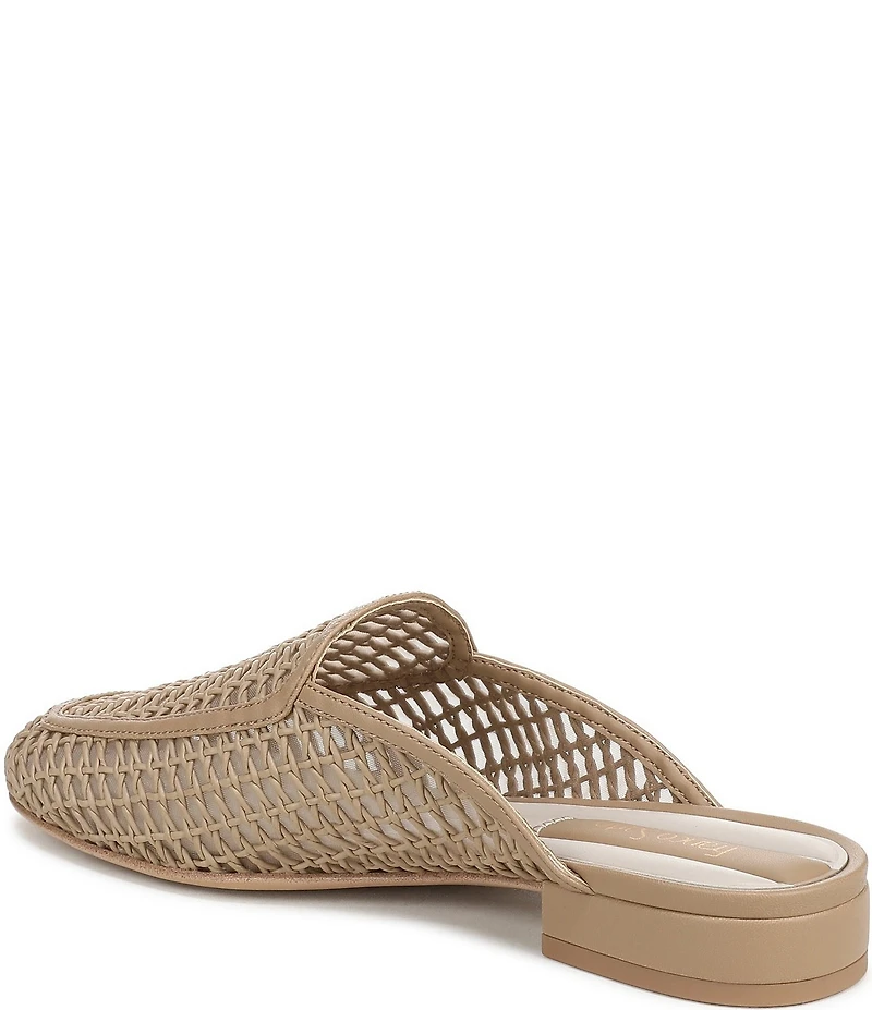 Franco Sarto Holland Woven Raffia Mules