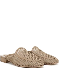 Franco Sarto Holland Woven Raffia Mules
