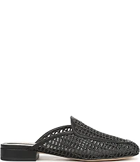 Franco Sarto Holland Woven Raffia Mules