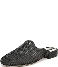 Franco Sarto Holland Woven Raffia Mules