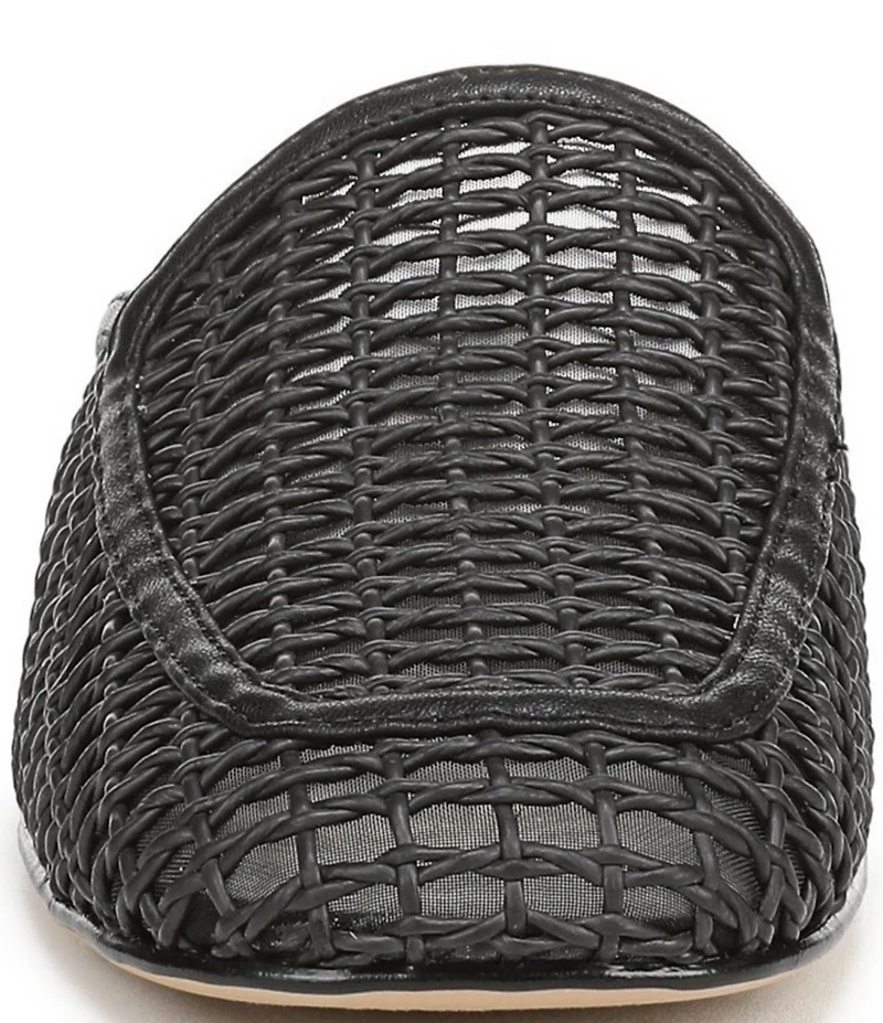 Franco Sarto Holland Woven Raffia Mules