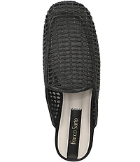 Franco Sarto Holland Woven Raffia Mules