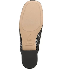 Franco Sarto Holland Woven Raffia Mules