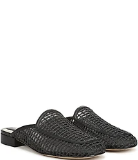 Franco Sarto Holland Woven Raffia Mules