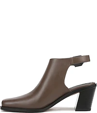 Franco Sarto Isadora Leather Slingback Shooties