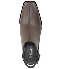 Franco Sarto Isadora Leather Slingback Shooties