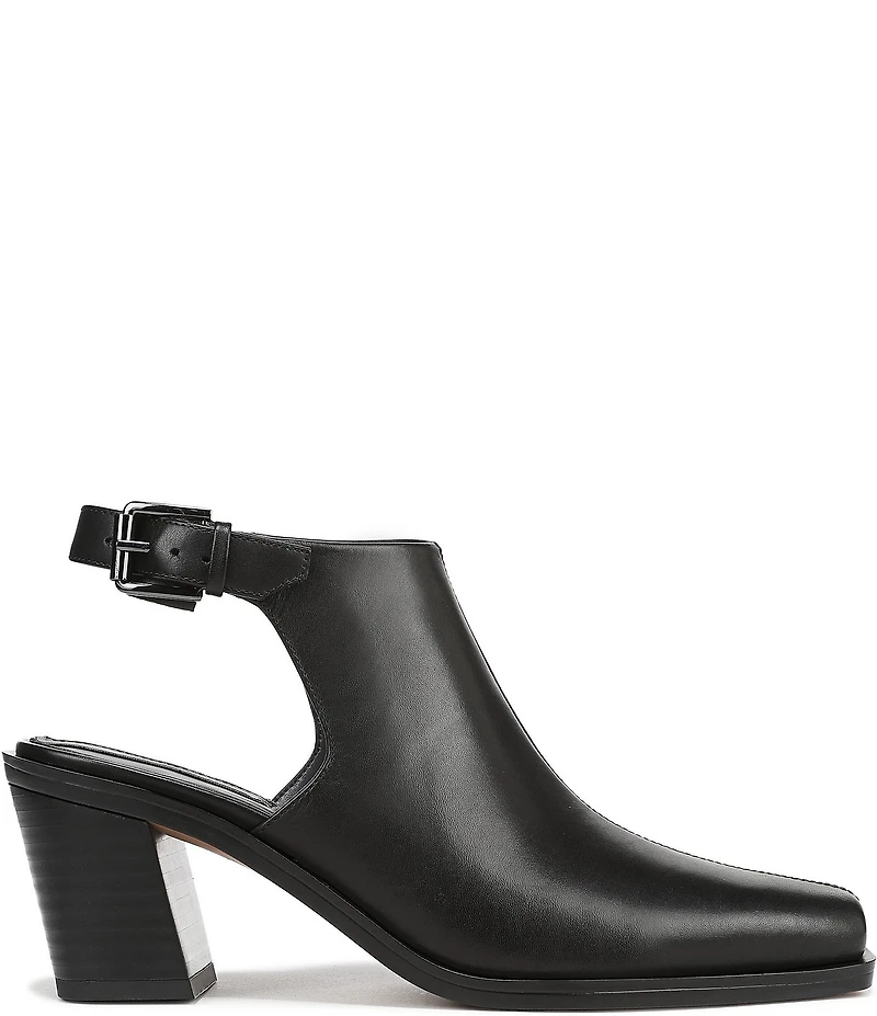 Franco Sarto Isadora Leather Slingback Shooties