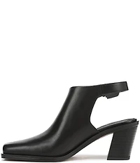 Franco Sarto Isadora Leather Slingback Shooties