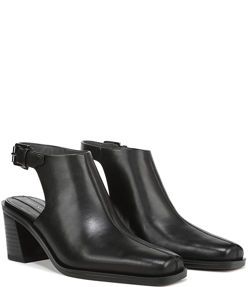 Franco Sarto Isadora Leather Slingback Shooties