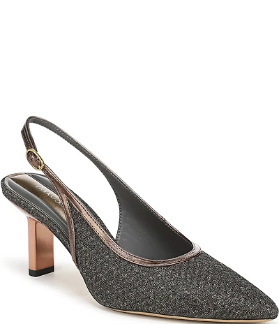 Franco Sarto Jurina3 Textured Glitter Slingback Pumps