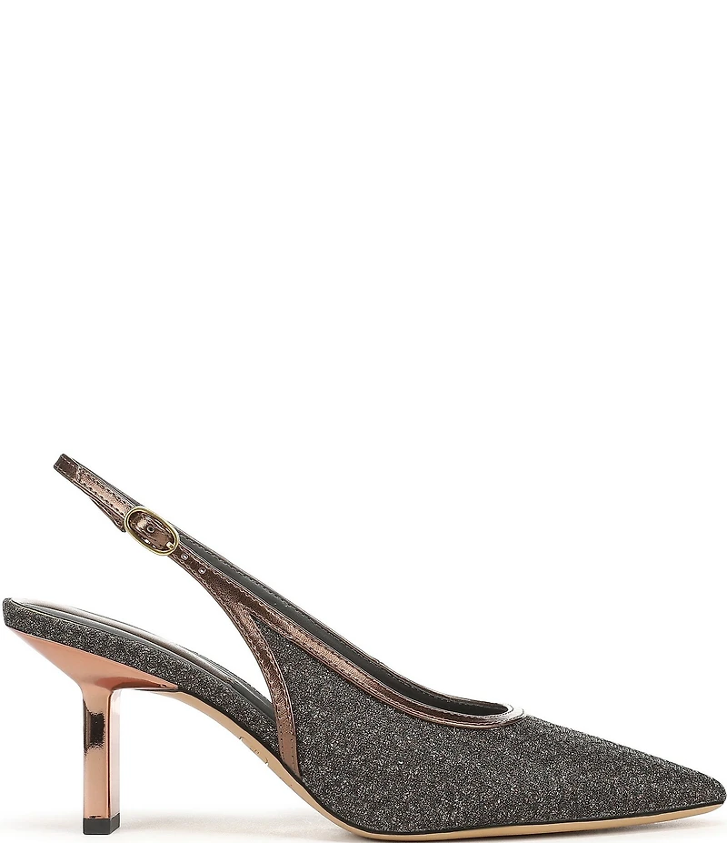 Franco Sarto Jurina3 Textured Glitter Slingback Pumps