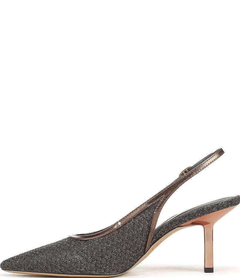 Franco Sarto Jurina3 Textured Glitter Slingback Pumps