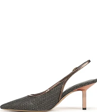 Franco Sarto Jurina3 Textured Glitter Slingback Pumps