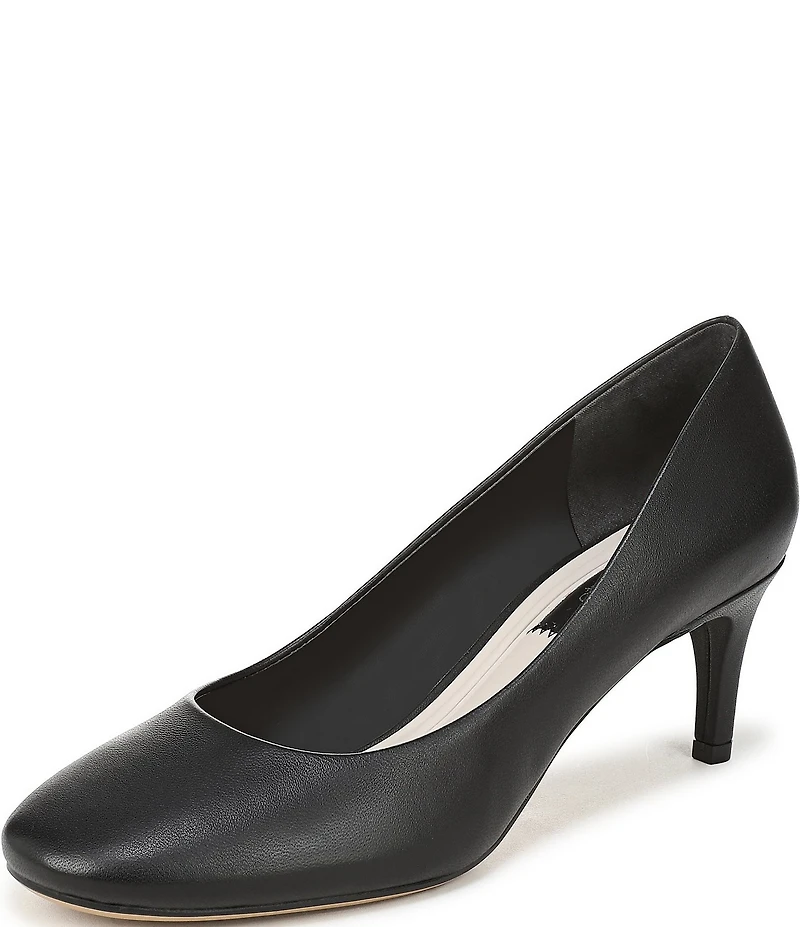 Franco Sarto Kamari Leather Round Toe Pumps