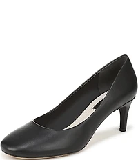 Franco Sarto Kamari Leather Round Toe Pumps